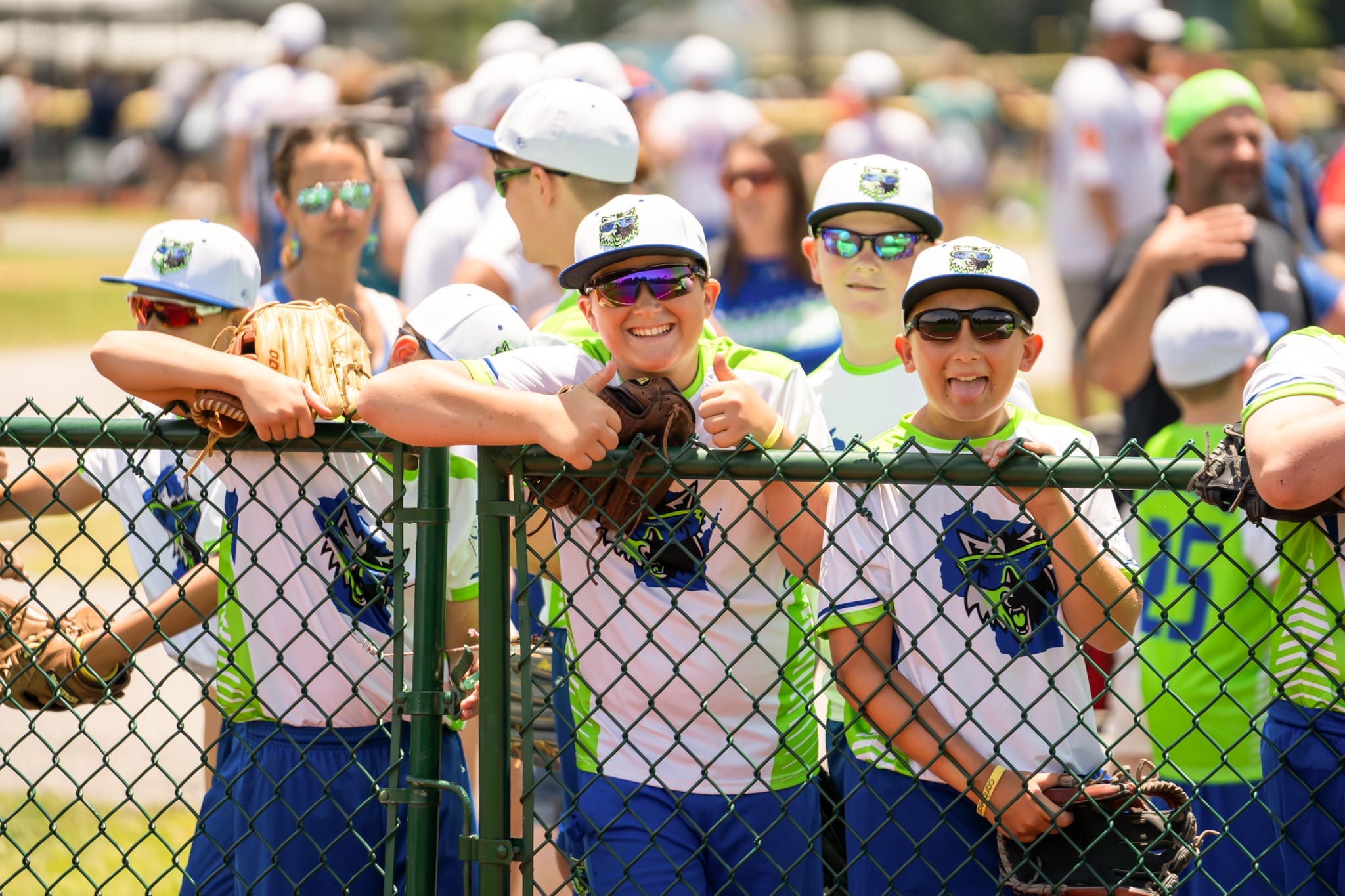 baseball player at a tournament at The Ripken Experience® Myrtle Beach